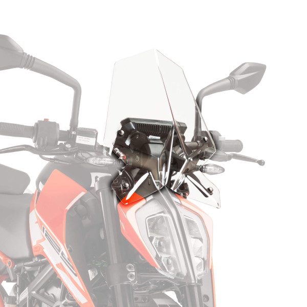 Puig Puig sport screen | clear | ktm 125 duke 2017>2023